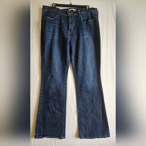 Levi's 515 Jeans Women 14 (34x30) Classic Bootcut Mid Rise Pockets Blue Western
